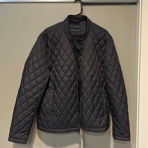 Vince Camuto Men’s Black Quilted Jacket
